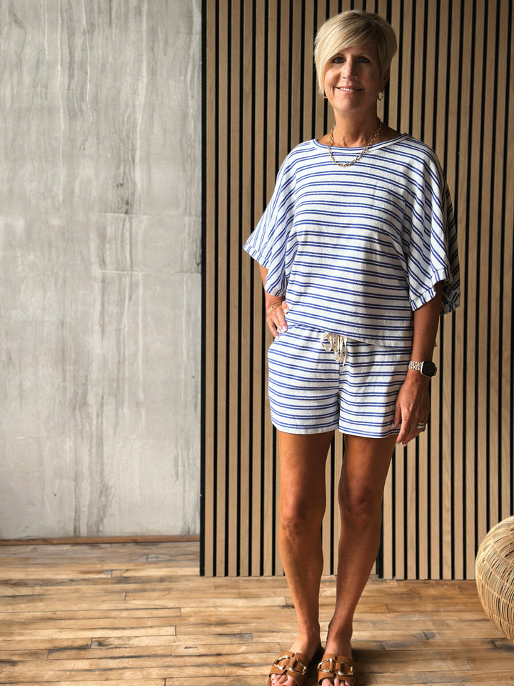 The Laken Stripe Shorts