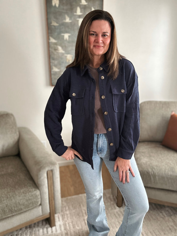 Nolte Textured Shacket