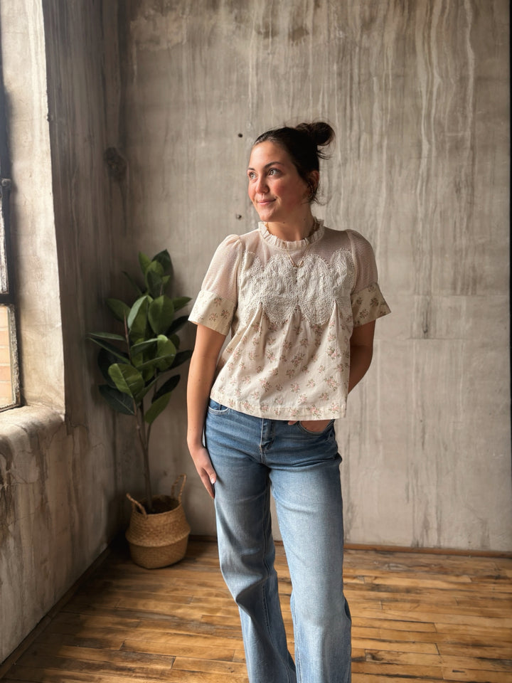 The Blush Bloom Blouse