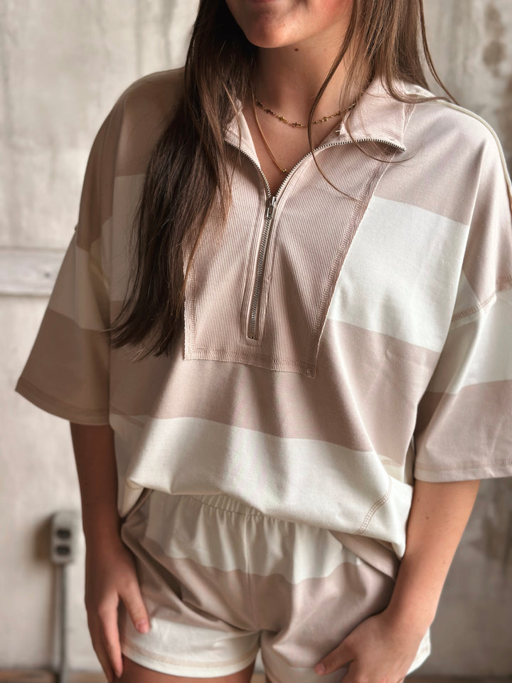 The Soft Current Half Zip