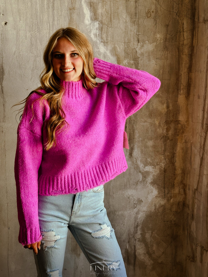 Here for It Sweater