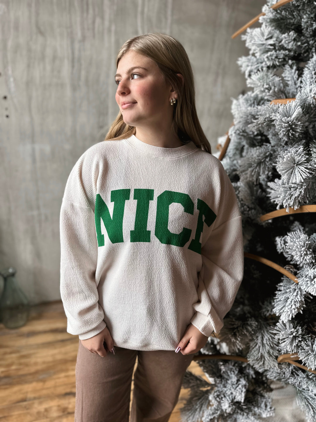 "NICE" Graphic Shirt