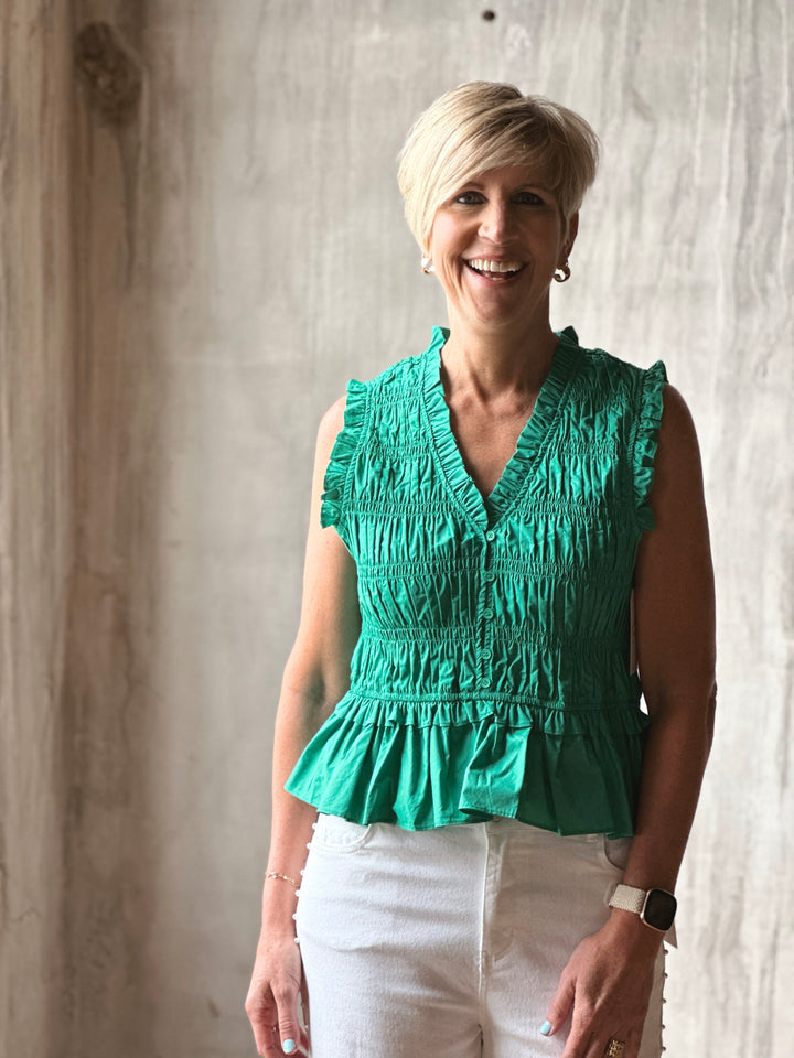 Sarah Peplum Top