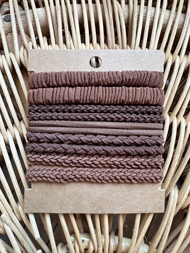 Woven Elastic Hair Ties