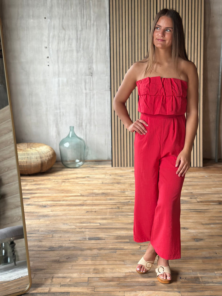 The Calista Ruffle Jumpsuit