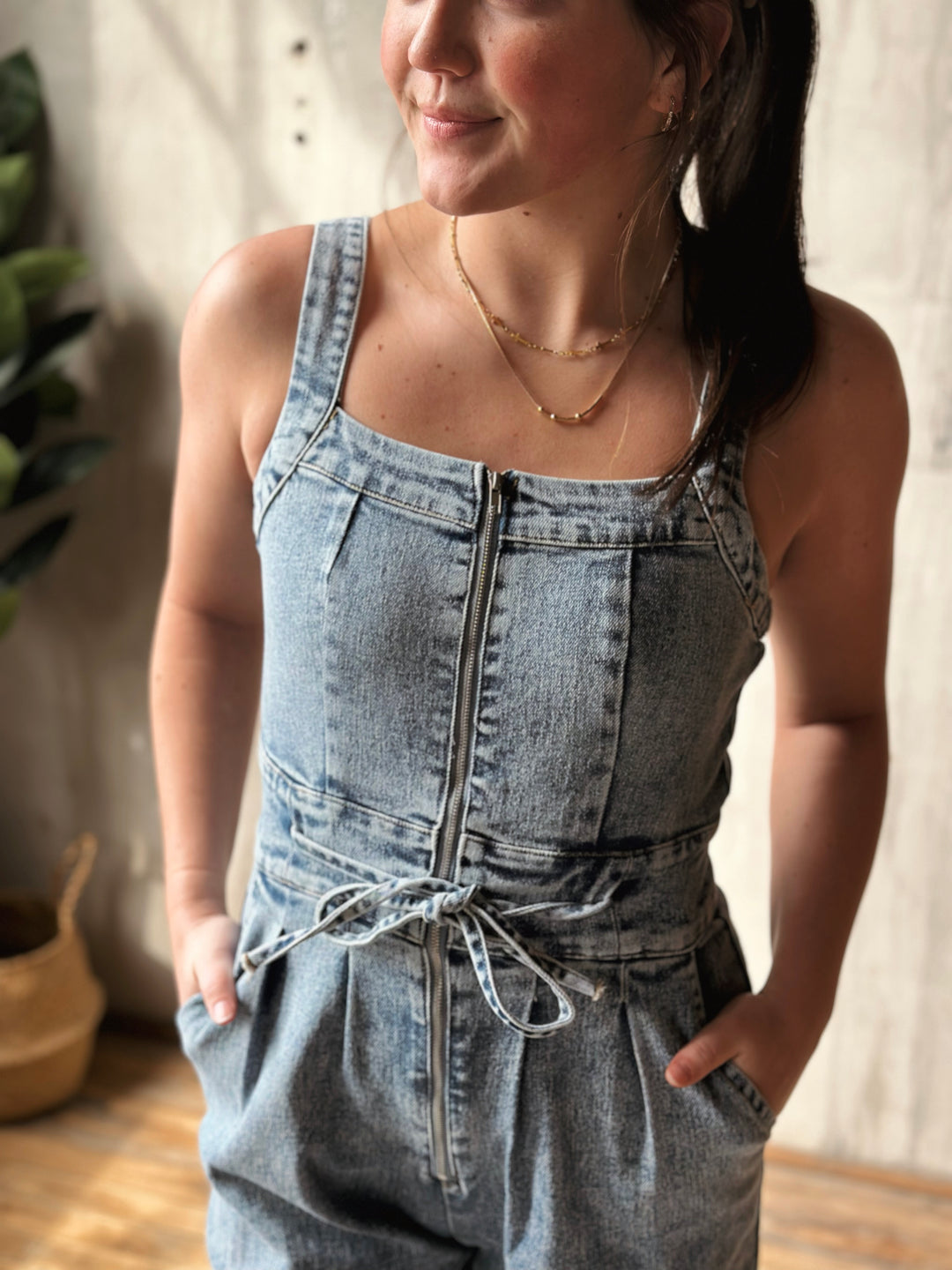 Cutout Utility Jumpsuit