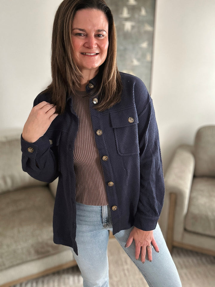 Nolte Textured Shacket