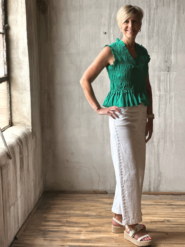 Sarah Peplum Top