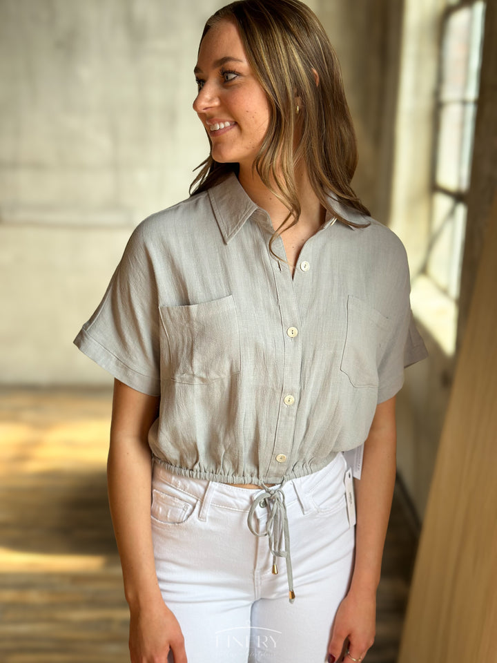 Halen Linen Top