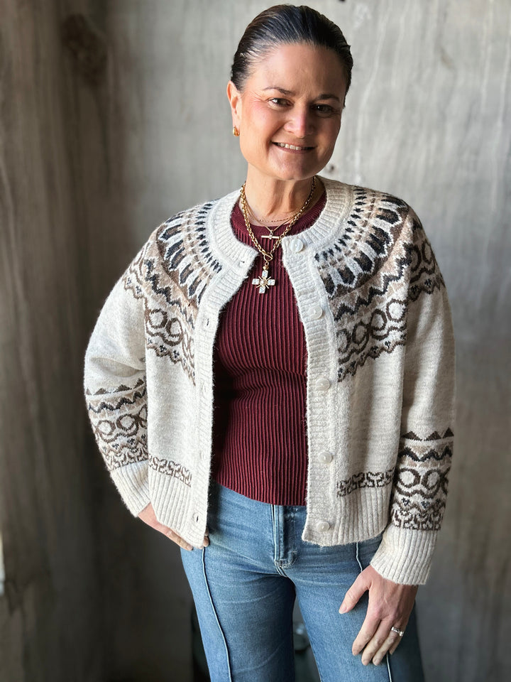 Cammie Nordic Cardigan