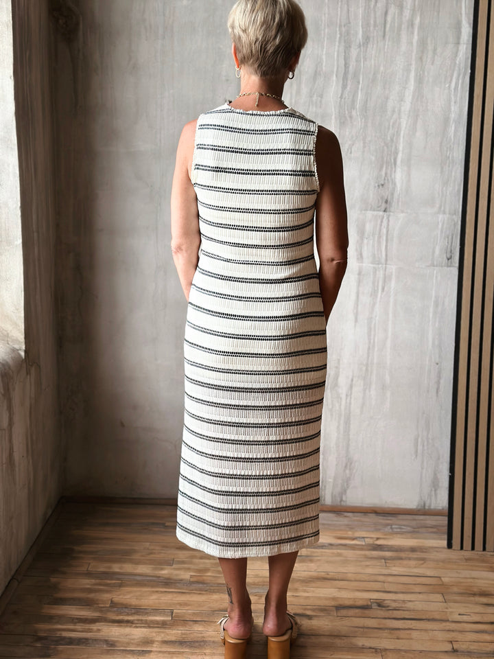 The Bellamy Stripe Midi