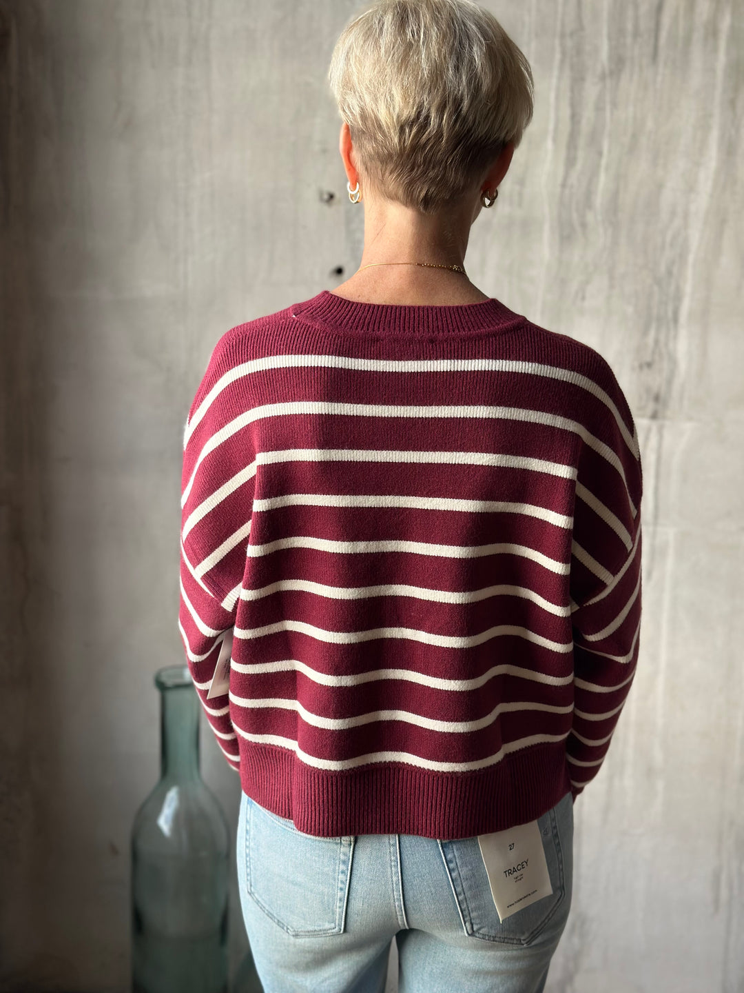 Spencer Stripe Sweater
