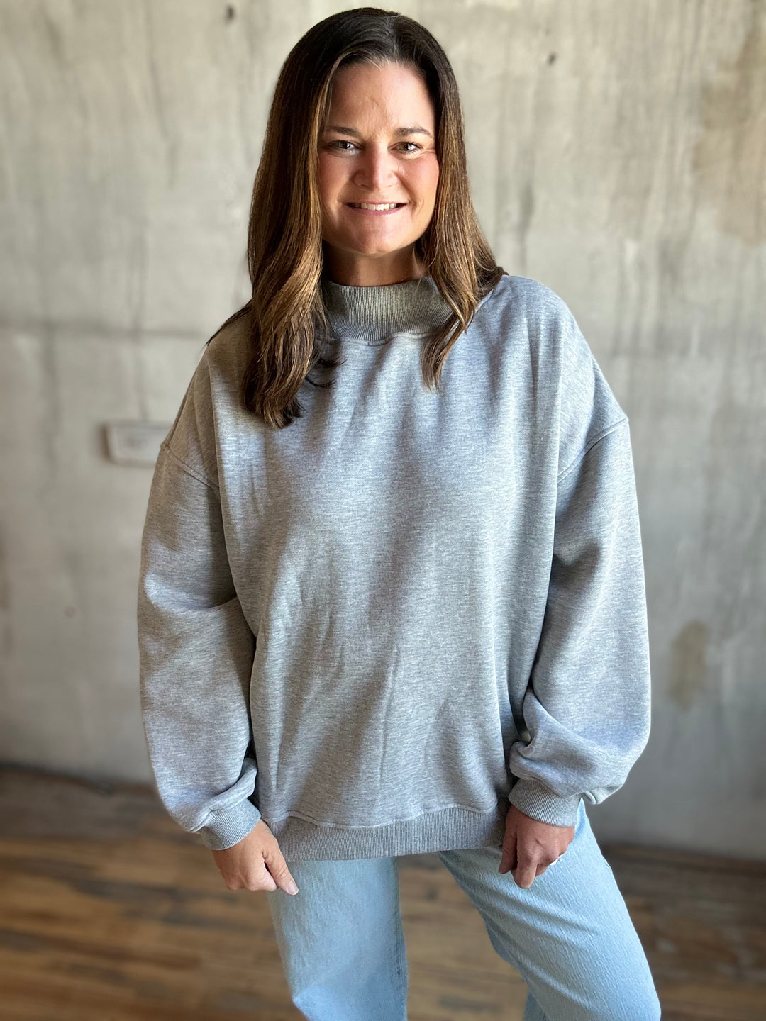 The Zoya Mockneck Top