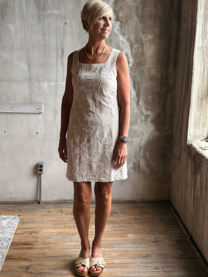 The Jessica Embroidered Dress