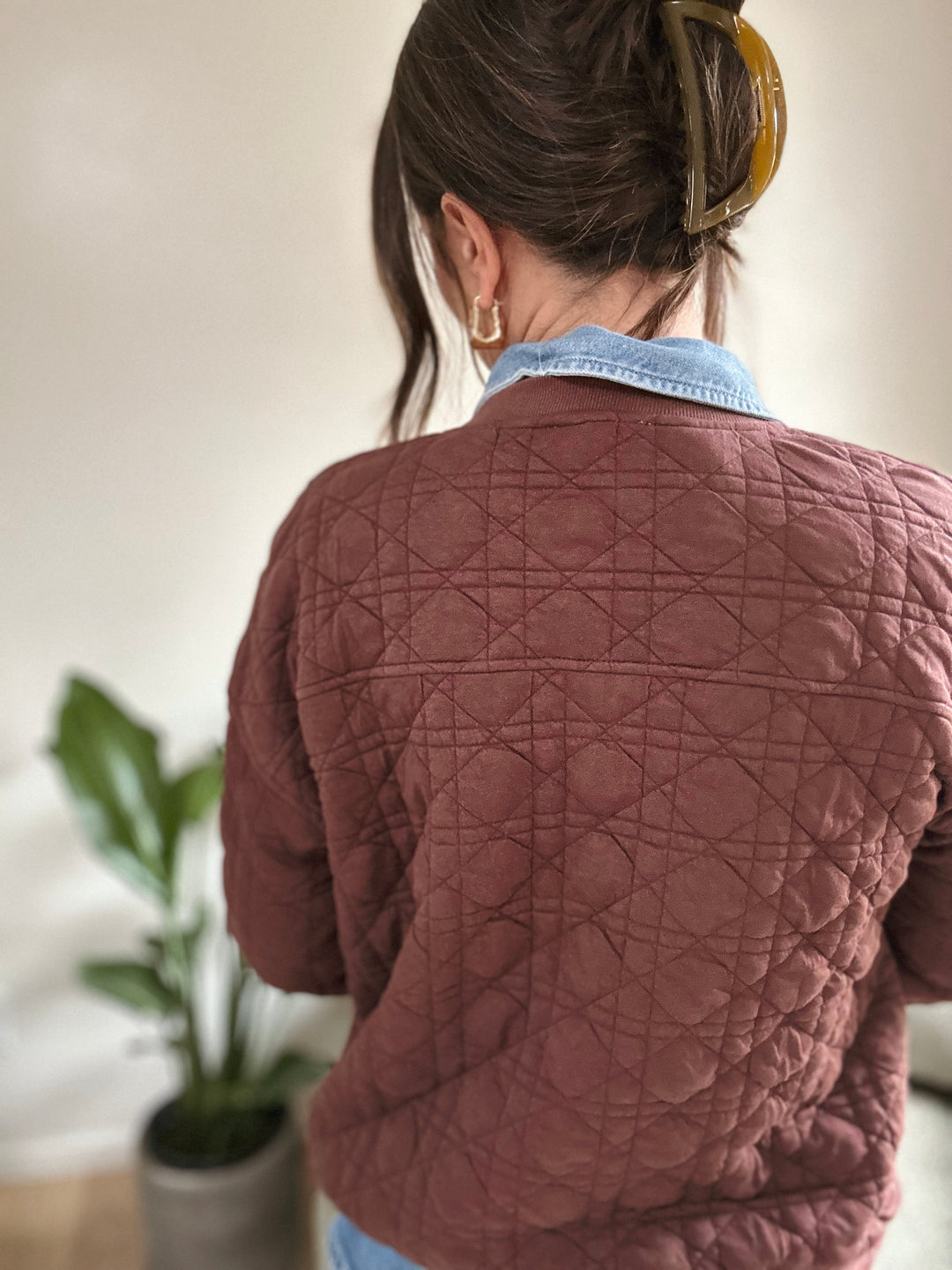 Mitchell Quilted Sweatshirt