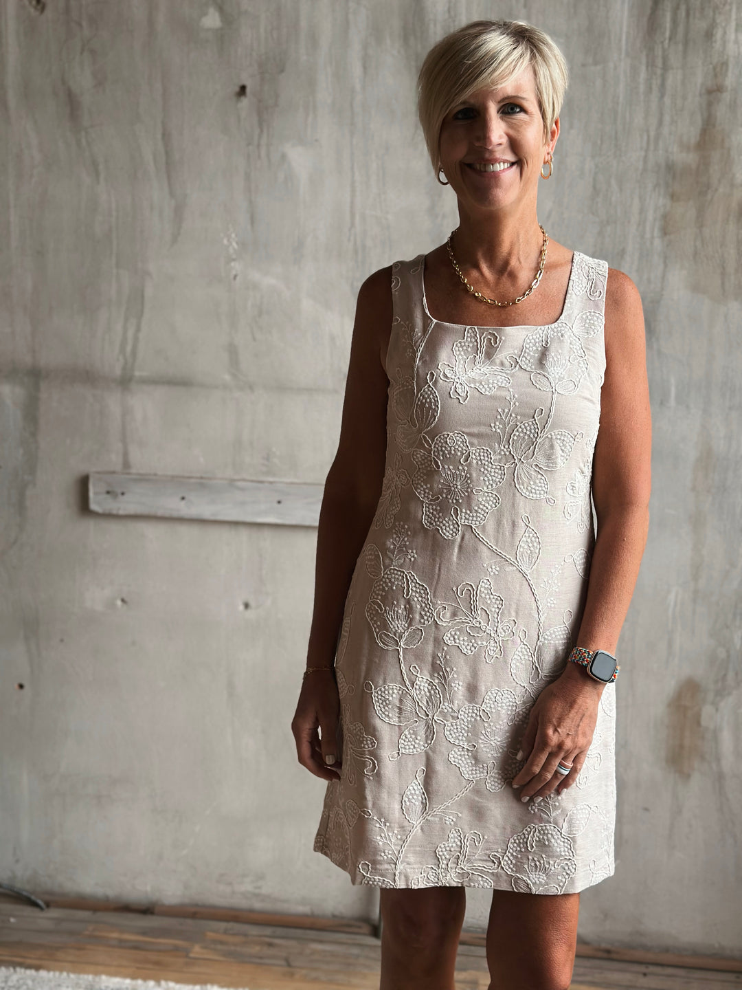 The Jessica Embroidered Dress