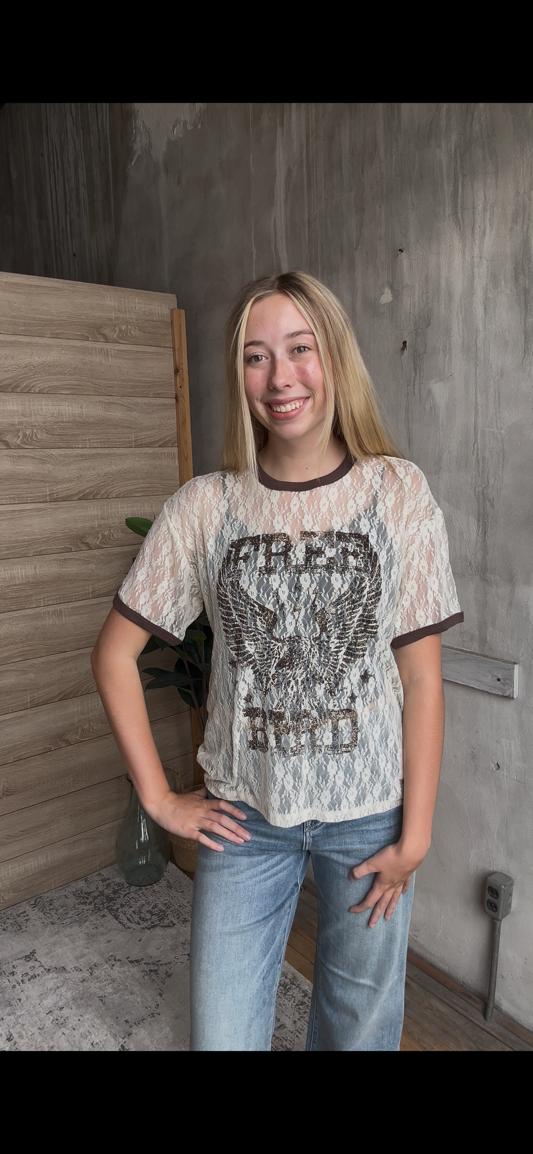 The Remi Lace Tee