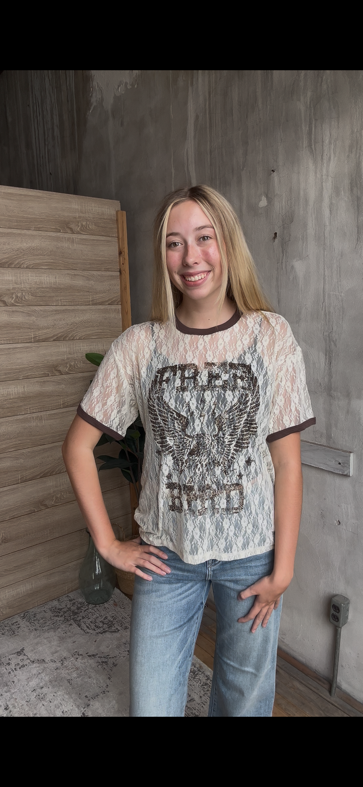The Remi Lace Tee