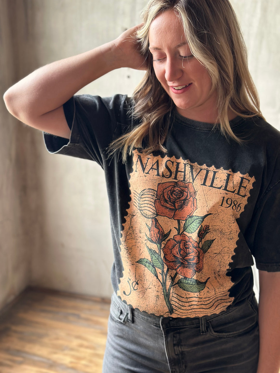 Nashville Postage Stamp Tee