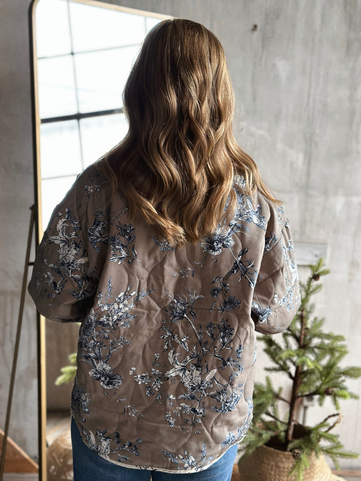 Halle Floral Jacket