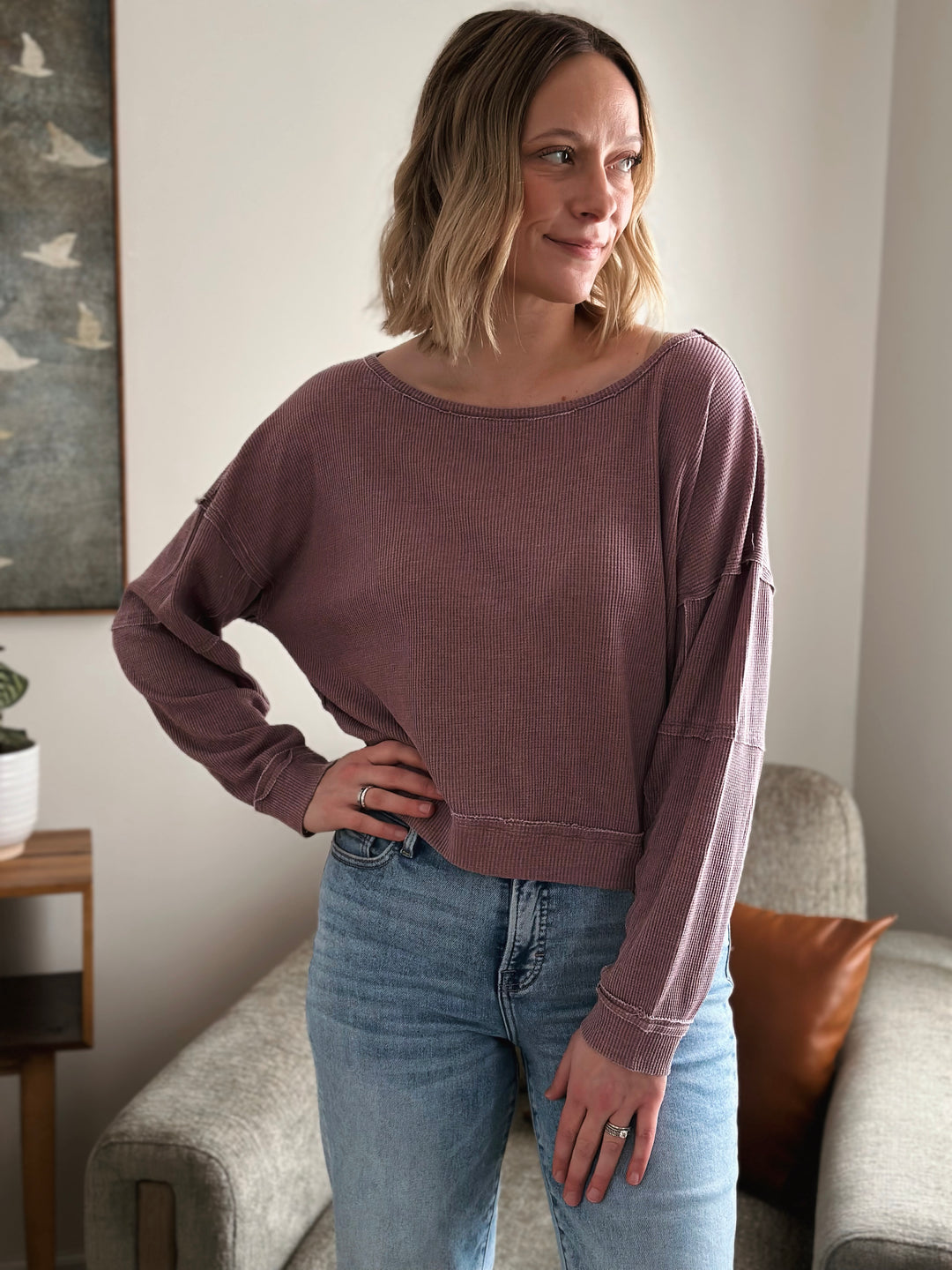 The Easy Fix Boatneck Pullover