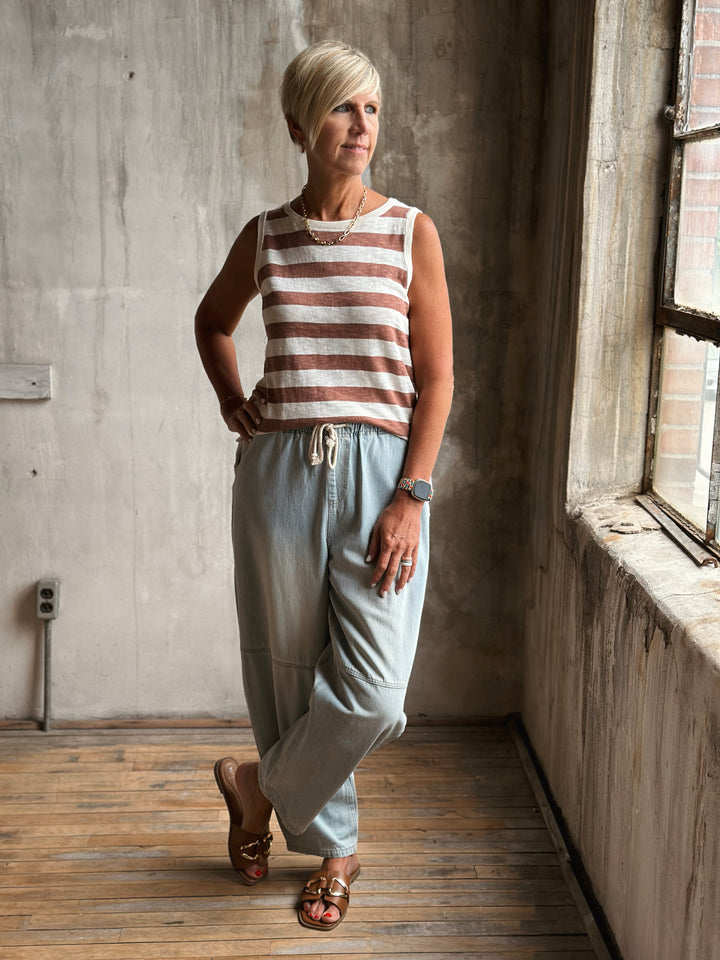 The Brinley Stripe Tank