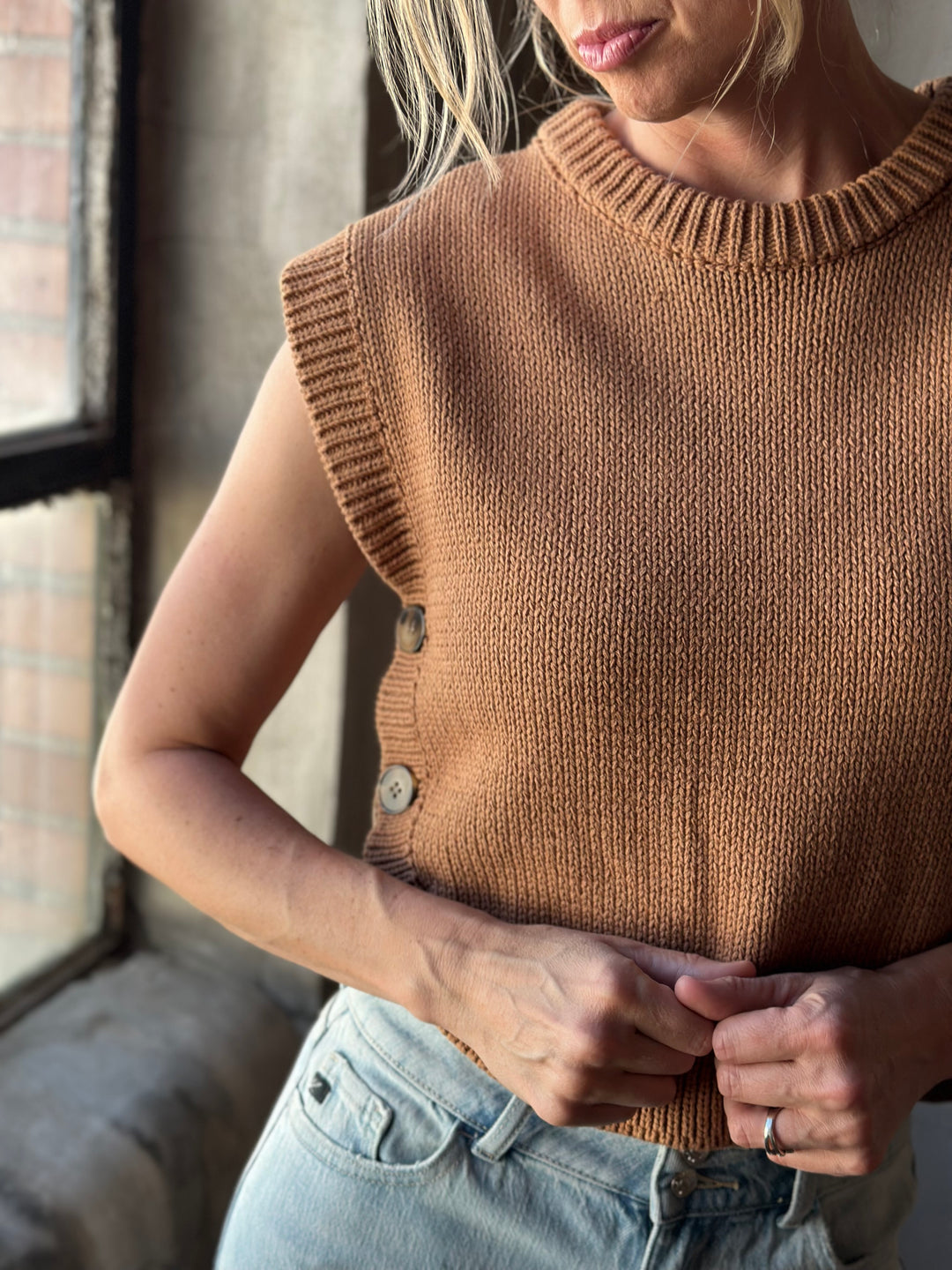 The Delaney Sweater Top