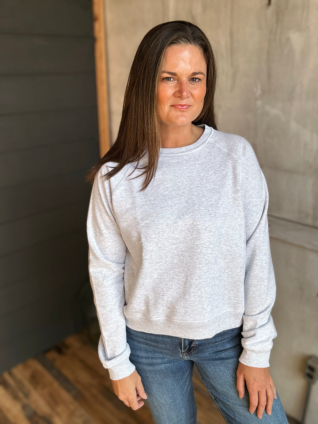 Sylvie Cropped Sweatshirt