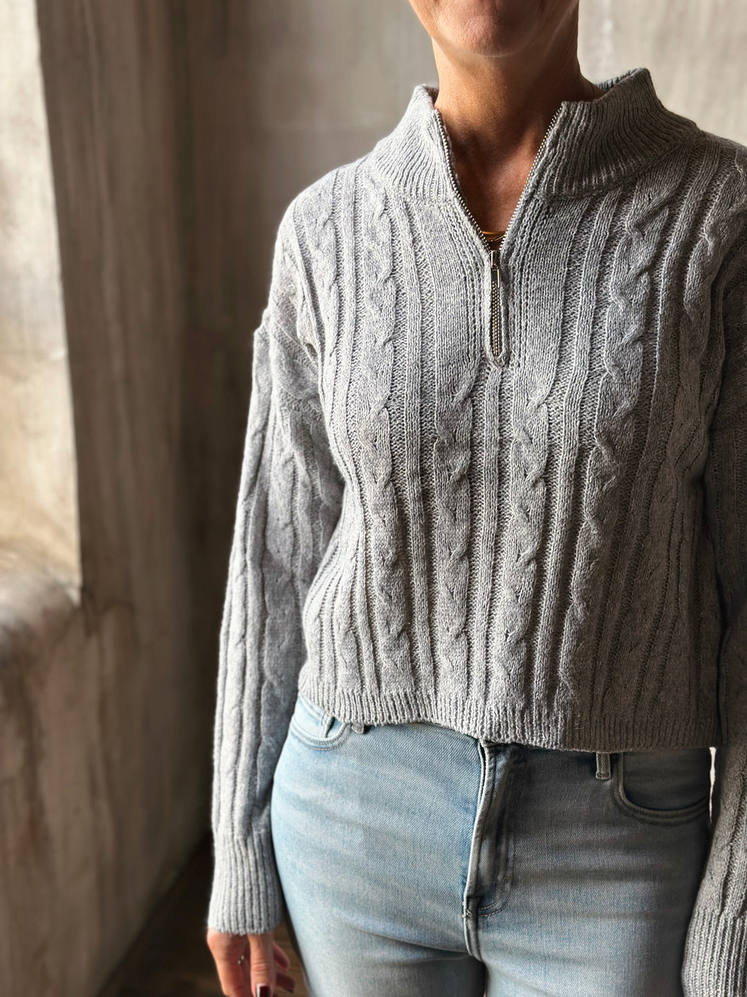 Lucas Cable Knit Sweater