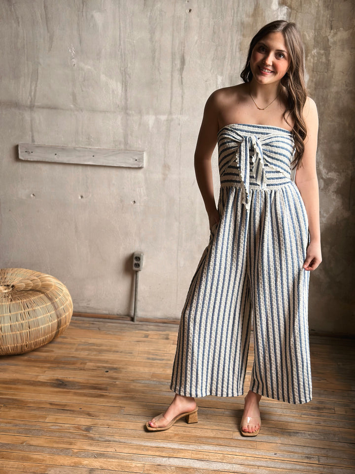 The Seaside Tie Jumpsuit
