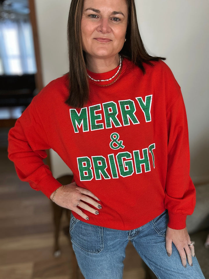 Merry & Bright Sweatshirt