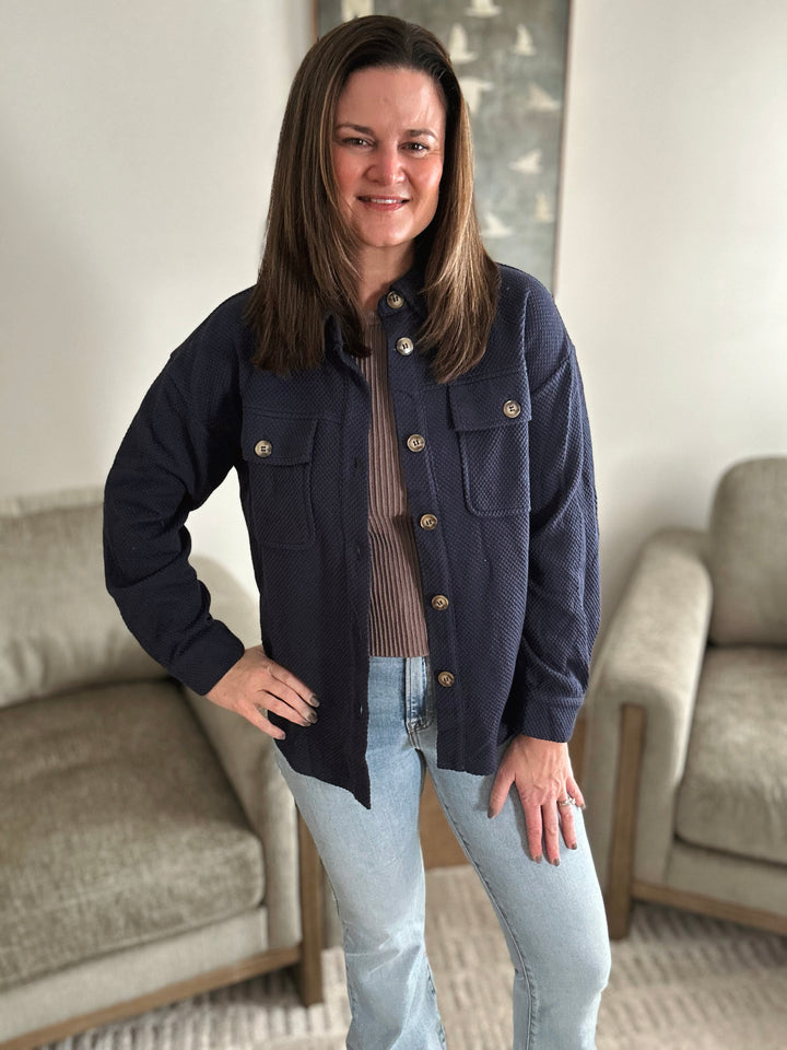 Nolte Textured Shacket