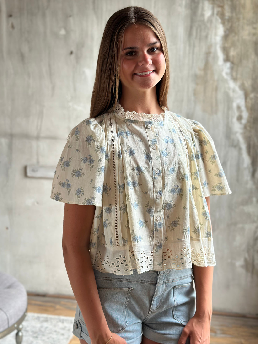 The Maribel Lace Blouse