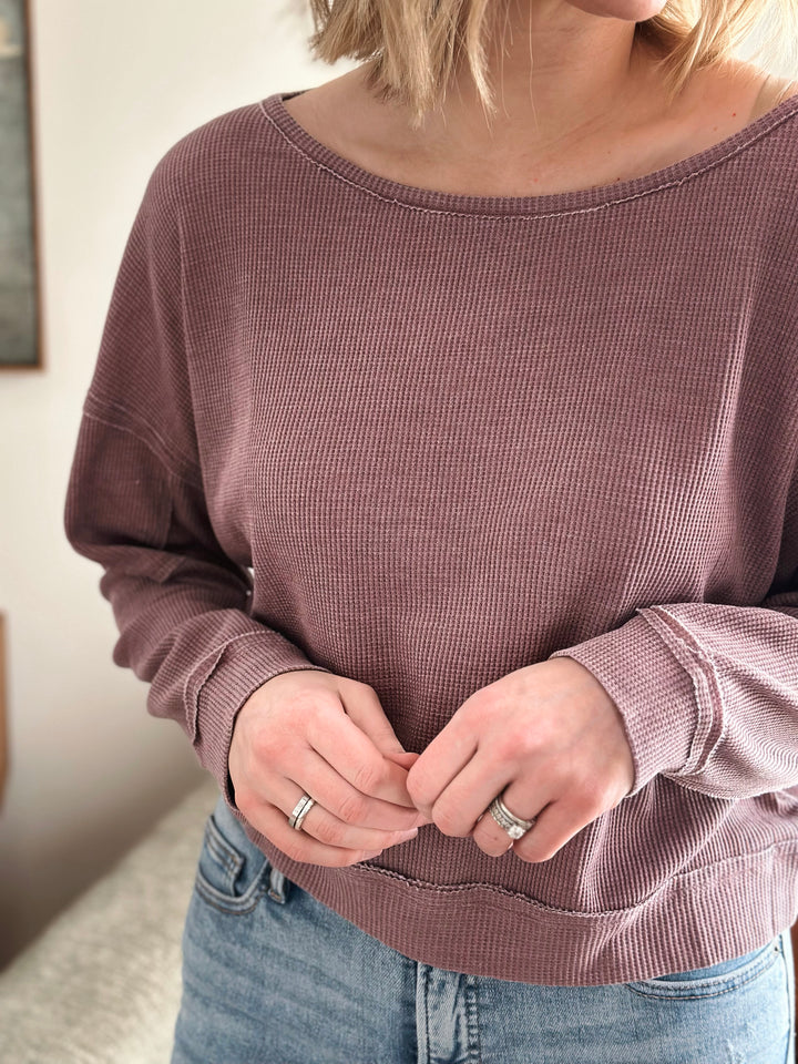 The Easy Fix Boatneck Pullover