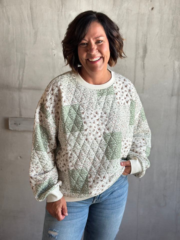 The Nellie Patchwork Top