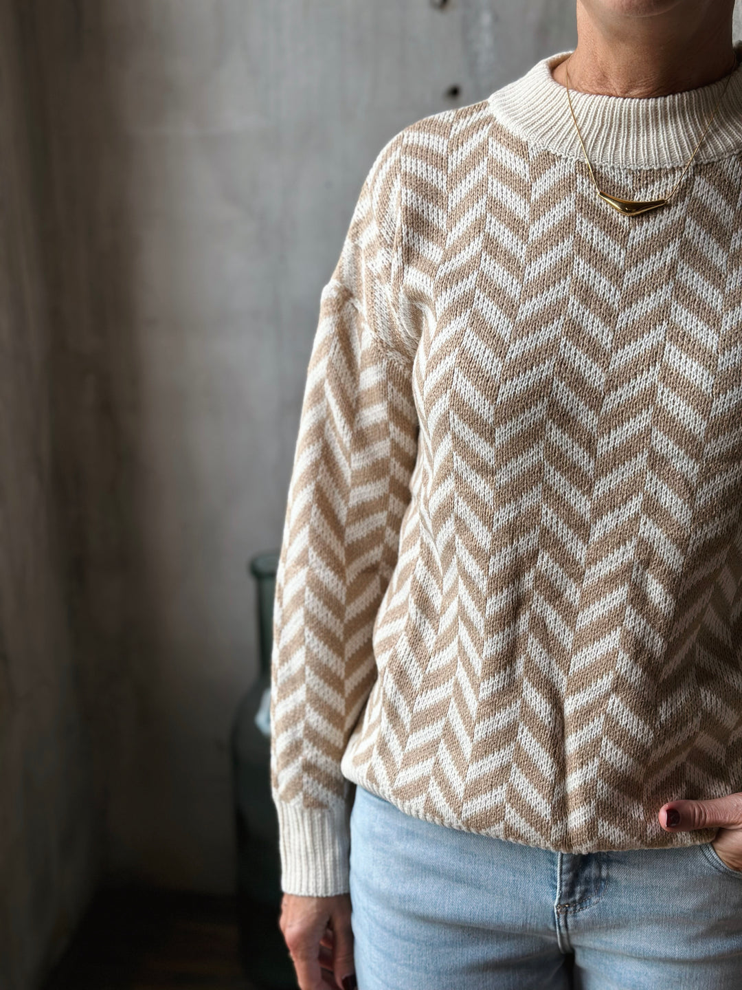 Sully Herringbone Sweater