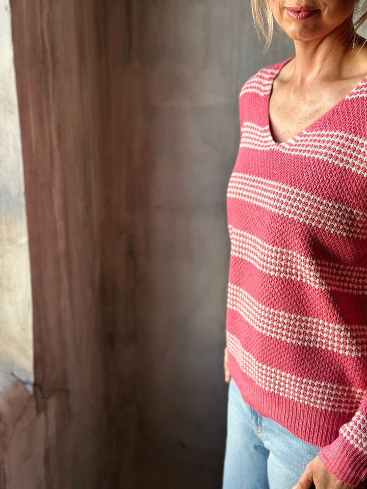 The Tenley Stripe Sweater