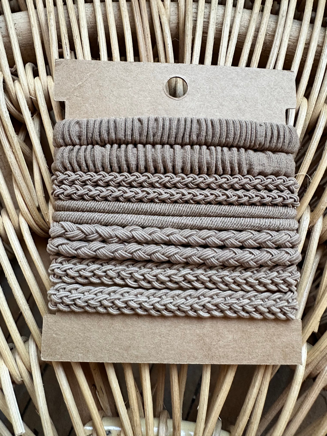 Woven Elastic Hair Ties