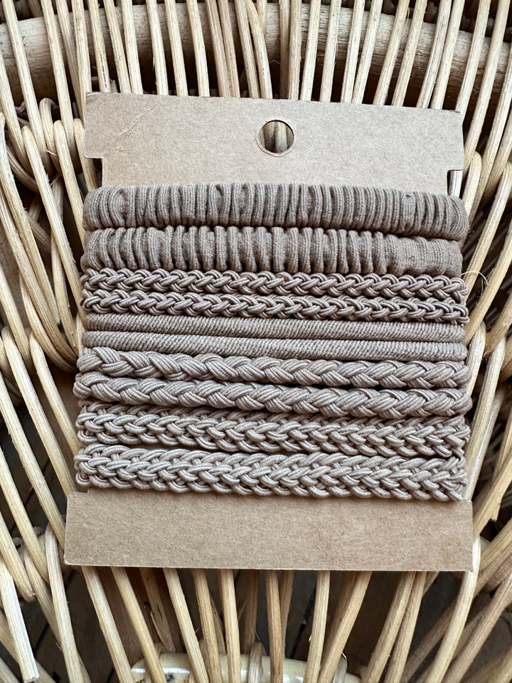 Woven Elastic Hair Ties