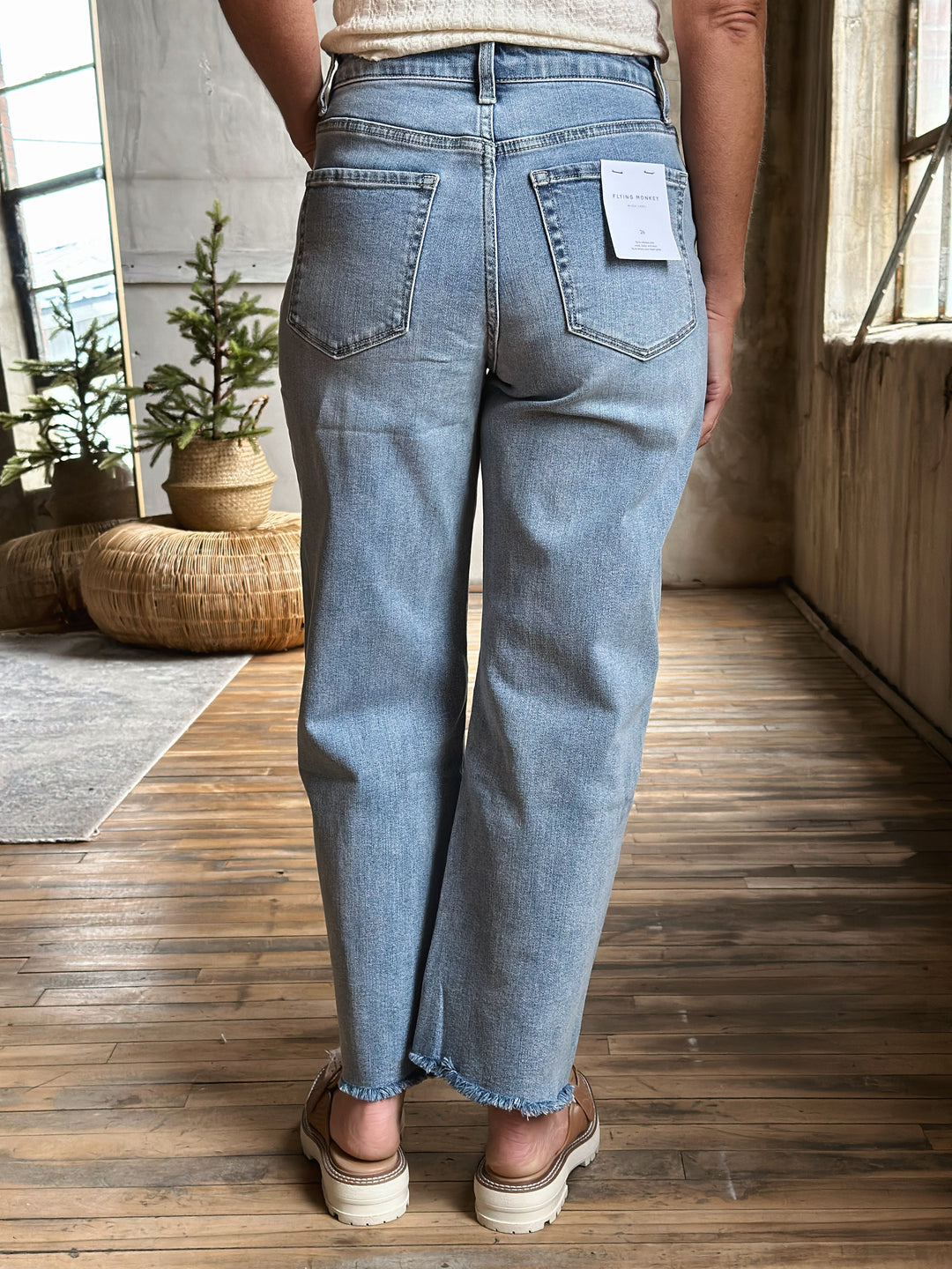 Barrel Leg Jeans