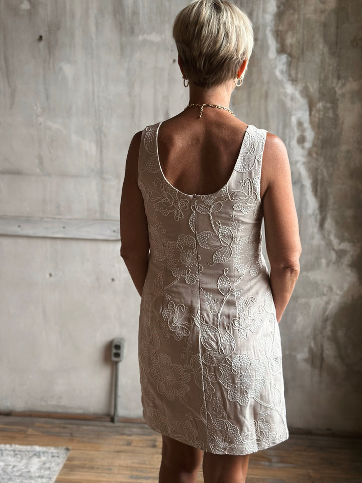 The Jessica Embroidered Dress