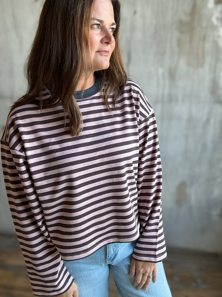 The Aspen Stripe Top