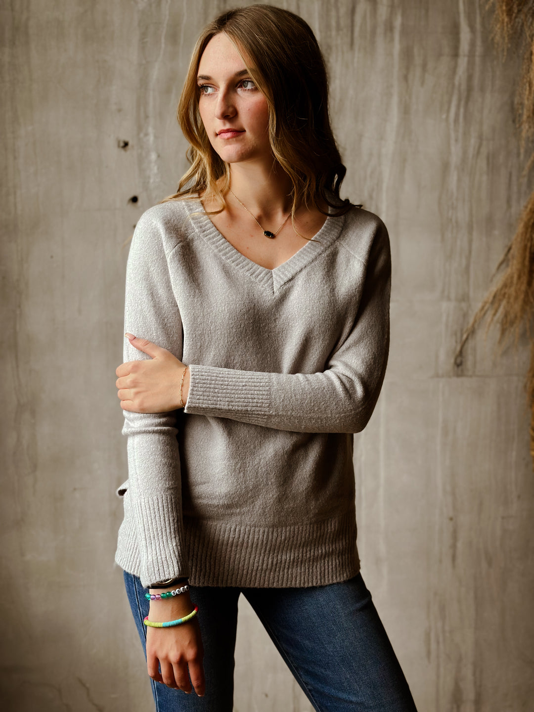 Dena V-Neck Sweater