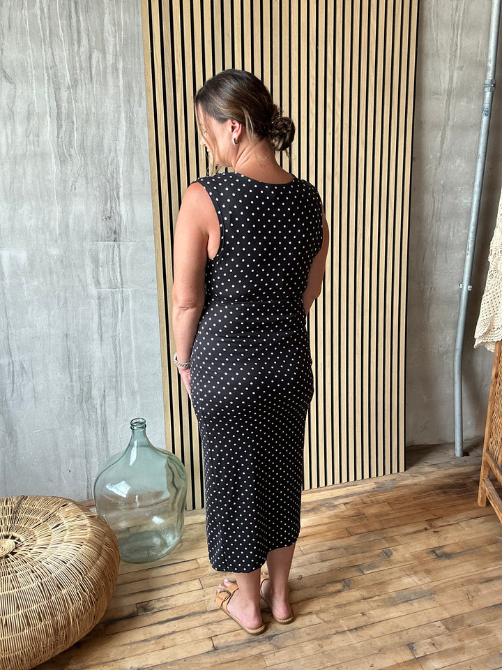 The Maria Polka Dot Dress