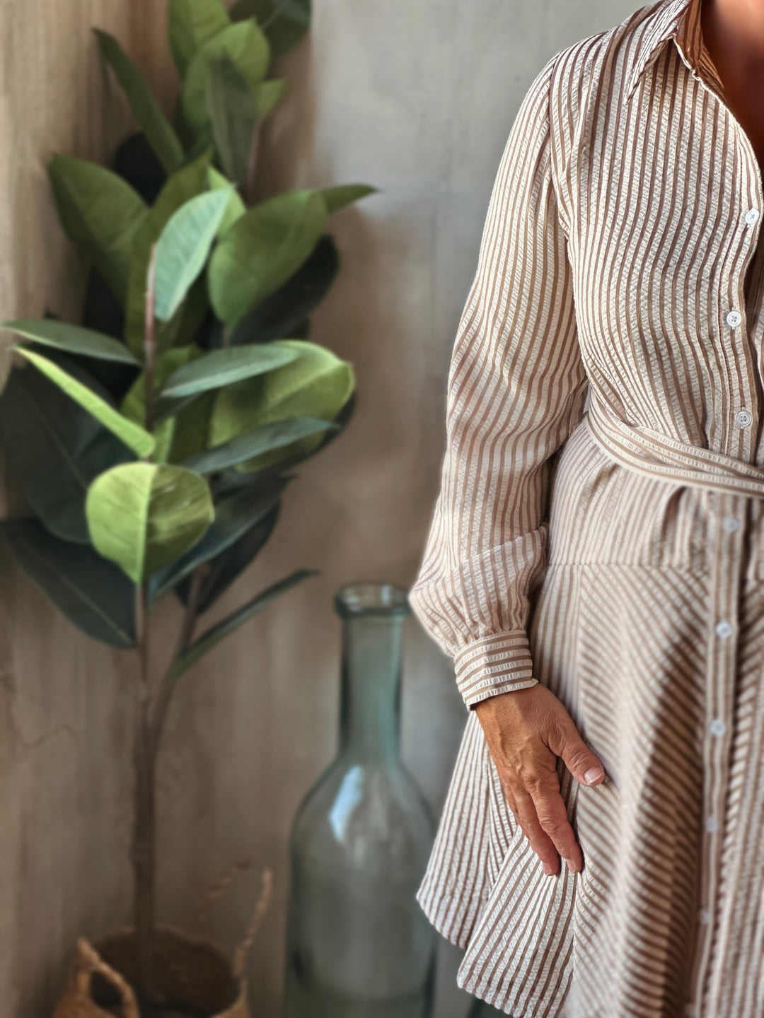 Kip Stripe Dress