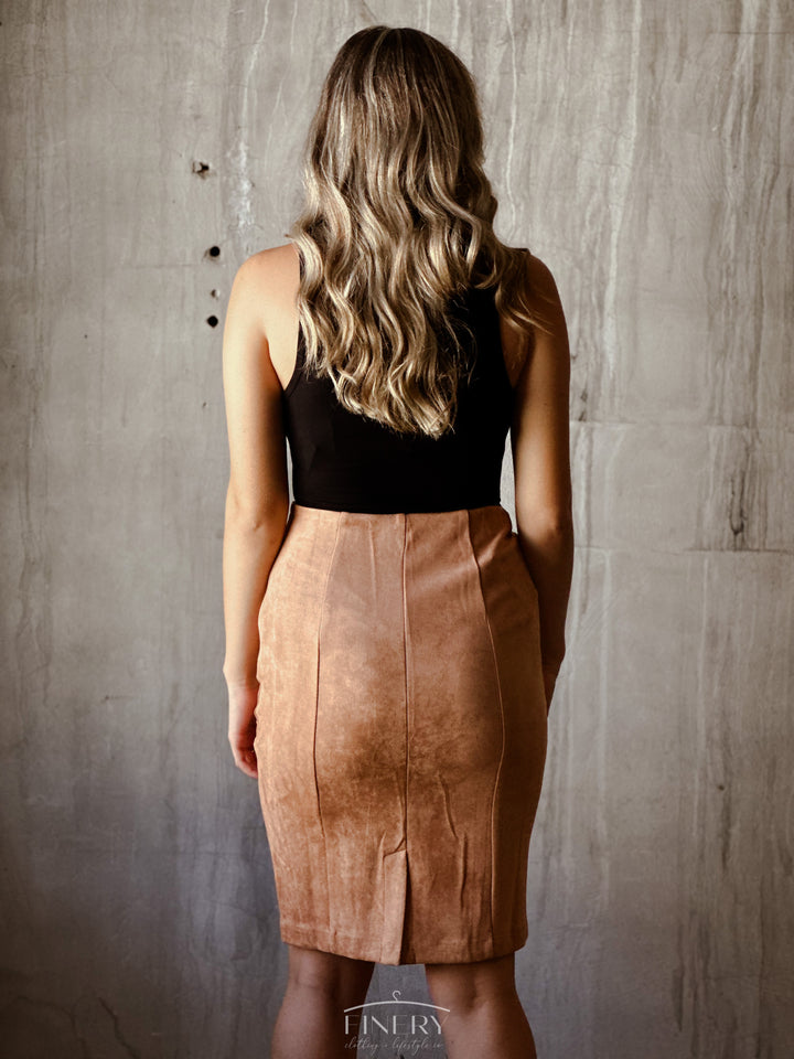 Jones Suede Skirt