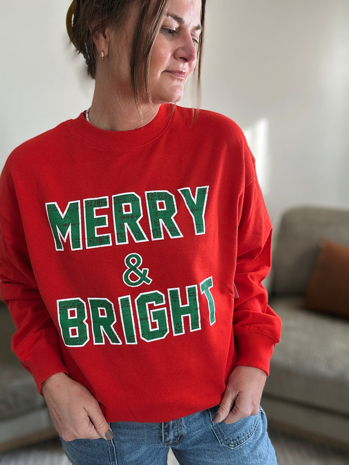 Merry & Bright Sweatshirt