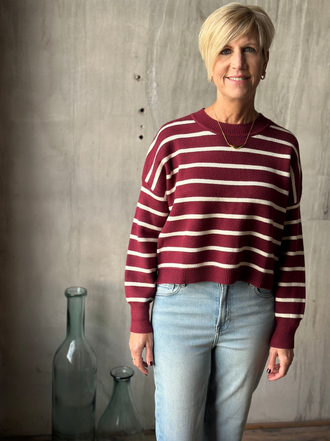 Spencer Stripe Sweater