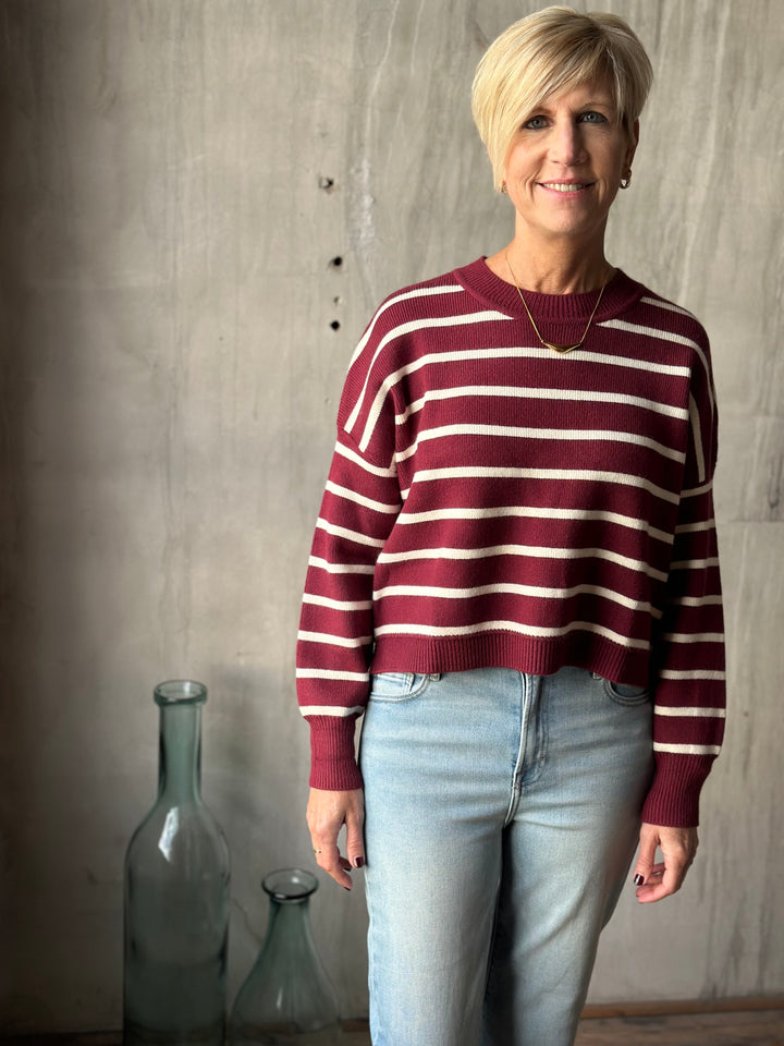 Spencer Stripe Sweater