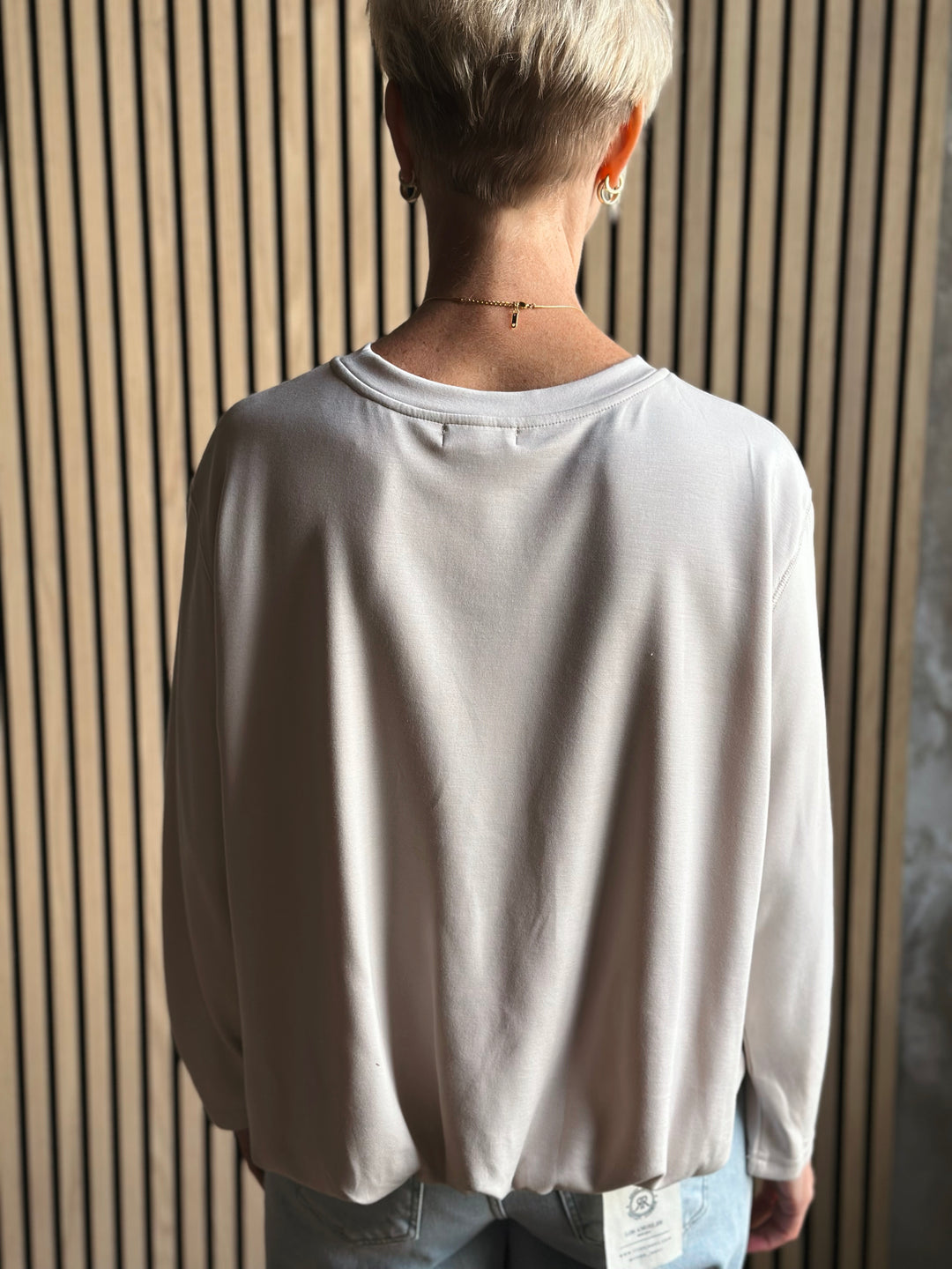 Manning Bubble Hem Top